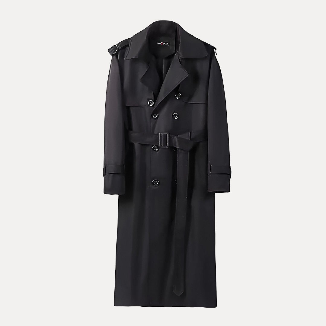 Jack – Trench Uomo Lungo Sopra il Ginocchio Stile British